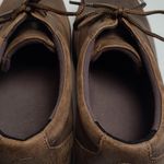 WORX WOMENS OXFORD STEEL TOE SLIP RESISTANT BROWN LEATHER SHOES 9 WIDE Photo 6