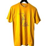 1989 Vintage 80s Unity In Our Diversity JCL T Shirt Yellow Large L USA Solid Photo 1