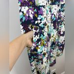 Lands' End Multicolor Floral Midi Dress size 12 Photo 3