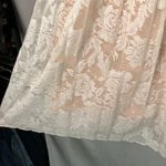 potter's pot Potter's‎ Pot Cream Lace Pleated Skirt Lined Womens Size S Romantic Feminine New Photo 2