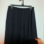 Lafayette 148  New York black casual flowy pants size M Photo 4