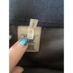 Elie Tahari  XS Gray Suede Straight Leg Ponte‎ Pants Career Photo 5