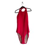 Old Navy NWOT Halter Neck One Piece Swimsuit In Cosmic rouge SZ-4X Photo 7