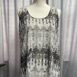 Calvin Klein NWT  Jeans Womens XL Sheer Lined-High Low Sleeveless Top Photo 0