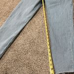 Old Navy  Striped Blue Jeans with Floral Design size 6 Photo 5