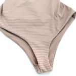 Tavik Light Pink Diamond Gingham Monahan Lace Up One Piece Swimsuit Size Large Photo 1