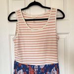 Matilda Jane Let's Go Together Roll With It Dress Size Small Blue and Orange Photo 3