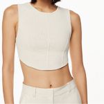 Aritzia NEW  Babaton GALLERY SCULPT KNIT TANK TOP XS Photo 5