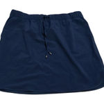 Reel Legends performance Blue A-Line Mini Skirt Athletic fishing Photo 0