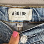 AGOLDE  Denim Women's Nico High Rise Button Fly Jeans Size 30 Photo 6