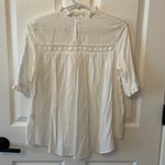 VICI  Flawless crochet lace ruffle top Photo 4