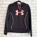 Under Armour Black Hoodie w/ Pink Camo Logo Medium Photo 0
