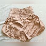 FP Movement By Free People Shorts Size Medium, Metallic Blush Pink Photo 3