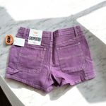 Ymi NWT, Purple Bermuda Shorts Classic Tailored Design Photo 5