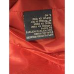 Jones Wear Suit Women's 6 Lined Fire Red 3/4 Puff Sleeve Mob Wife Office Siren Photo 6