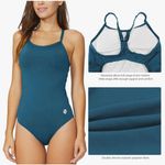 Baleaf Women's Athletic Training Adjustable Strap One Piece Swimsuit Photo 3