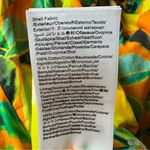 Farm Rio NEW  Chic Pears Short-Sleeve Blouse Top Orange Fruit Print Large L NWT Photo 9