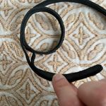 J.Crew Y2K Black Leather Skinny Belt Photo 5