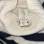 Joie NWT  100% Cashmere Striped Mock Neck Long Sleeve Sweater Pullover Jumper Photo 7