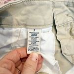 American Eagle Vintage Y2K  Micro Mini Khaki Shorts Size 2 90s Low Rise Festival Photo 7