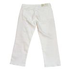 AGOLDE  KYE Mid Rise‎ Straight Crop Low Stretch White Denim Jeans Size 33 NWT Photo 2