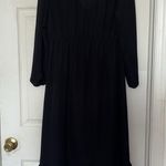 Old Navy  Waist Defined Wrap Front Georgette Midi Dress Photo 2