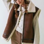 Mack and Harvie Sun Valley Winter Vest Brown Photo 1