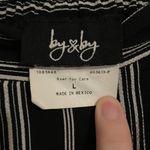 by and by Black And White Striped Pants Photo 1