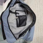 Jansport  XL Sling Messenger Bag Gray Blue Teardrop Crossbody Travel Backpack Photo 7