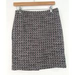 Loft  Woven Teed Plaid Wool Blend Mini Skirt 4 Petite Academia Preppy Schoolgirl Photo 0