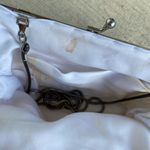 Tiny Black Beaded Silver Clasp Embroidered Lady Bug Wallet Pouch Photo 1