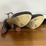 JustFab Women’s Just Fab Silver Purple Velvet‎ High Heel Shoes Size 8.5 Photo 6