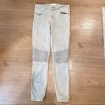 Pistola  Revolve Light Grey Skinny Moto Jeans 29 Rider Edgy Grunge Punk Biker Photo 3