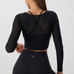 Berlook Black Cut Out Long Sleeve Top Photo 1