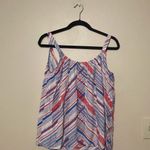CAbi  Tassel Tank in Striped Rayon Style 5230 Size‎ Small Photo 6