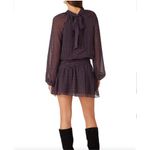 Ramy Brook Avelina Geo Print Blouse In Mulberry Combo 6 Photo 6