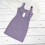 Modcloth ‎ Women's Such a Charmer Sleeveless Dress Size Medium in Purple Plaid Photo 2