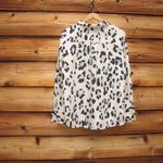 Lafayette 148 Scottie Leopard Print Silk Shirt Top Blouse Photo 5