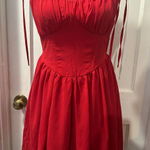 No Tag Red Tank Dress in M Size M Photo 0