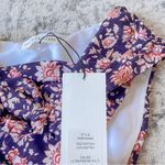 Veronica Beard NEW  Azoia knotted floral-print high-rise bikini briefs Photo 5