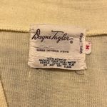 Dayne Taylor vintage cream colored cardigan size medium Photo 6