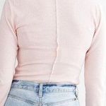 Free People Intimately Sloane Henley Bodysuit Thermal Knit Top in Pink Nectar SP Photo 1
