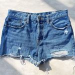 Free People  We The Free Sofia Distressed Cutoff Denim Shorts - 29 Photo 7