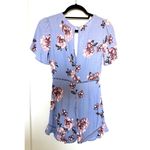 ASTR  The Label Cadence Purple Floral Romper Photo 4