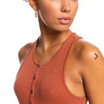 Roxy NWT Moon Glow Rib Knit Dress - M Photo 3