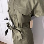 ALBION FIT NWT Albion Womens Hamptons Dress, Olive Canvas, XXL Photo 1