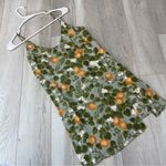 Reformation  Fruit Dress marlowe oranges print womens Green small date night chic Photo 2