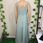 Elegant Sage Green Maxi Dress Size M Photo 14