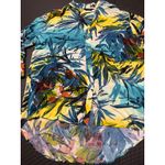 Jams World ‎ 50 Years Hawaiian Button Shirt Blouse Floral Tropical Size Medium Photo 1