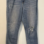 Old Navy  Jeans Women 33" Curvy Skinny Raw Hem Stretch Distressed Travel Vacation Photo 0